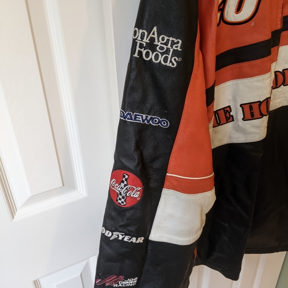 Nascar Tony Stewart Leather Jacket - Picture 14 of 14